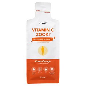 ZOOKI VITAMIN C, CITRUS ORANGE (15ml) x 20