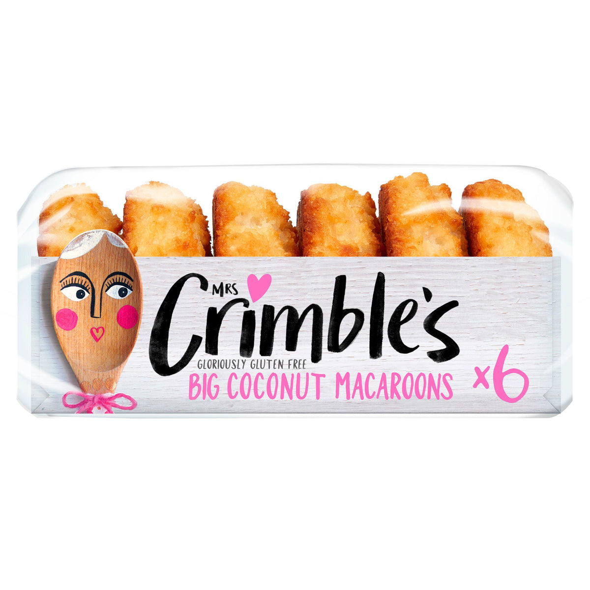 MRS CRIMBLE'S GLUTEN FREE COCONUT MACAROONS 1 X 6