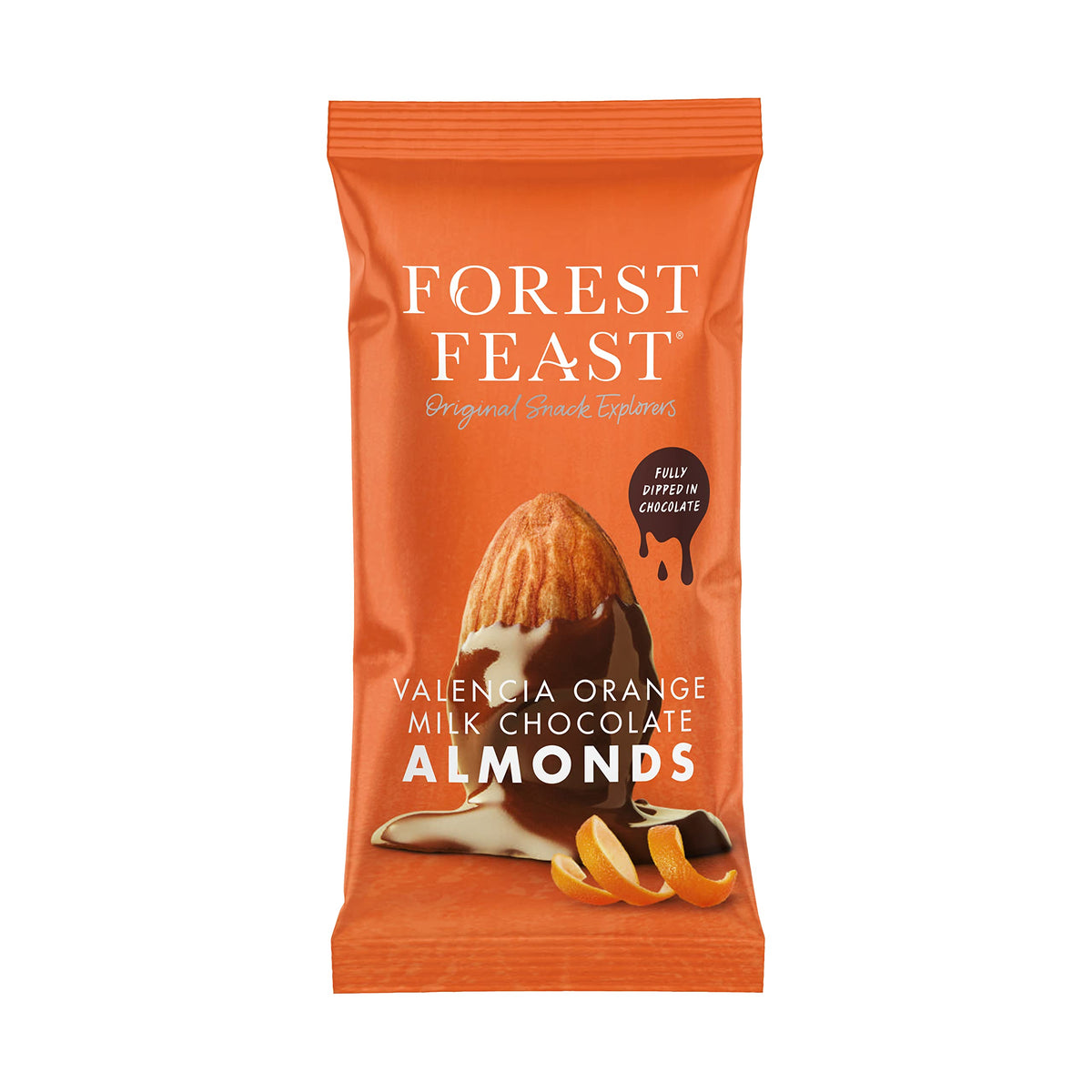 FOREST FEAST MILK CHOCOLATE ORANGE ALMONDS (40g) x 12
