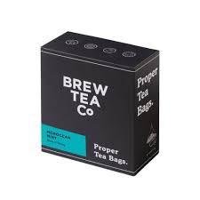 BREW TEA MOROCCAN MINT ENVELOPED TEA BAGS x 100