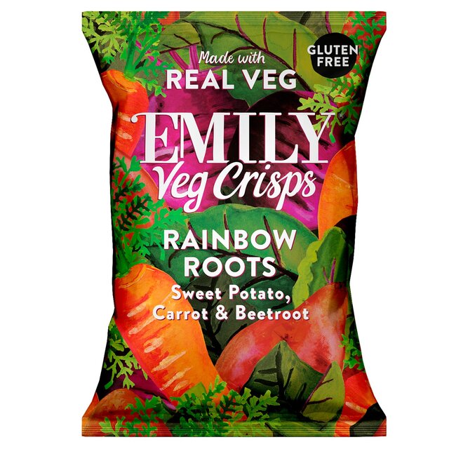 EMILY RAINBOW ROOTS VEG CRISPS (30g) x 12