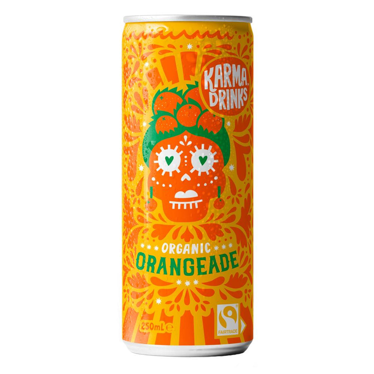 KARMA DRINKS SUMMER ORANGEADE CANS (250ml) x 24