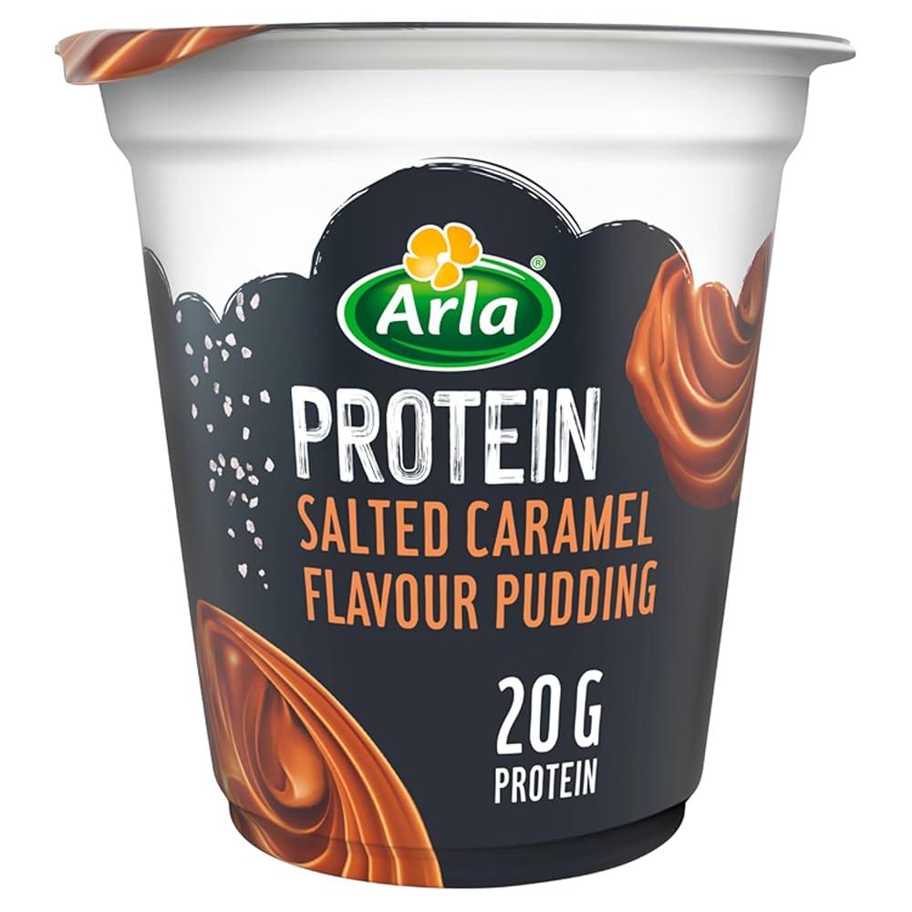 ARLA SALTED CARAMEL PROTEIN PUDDINGS (200g) x 6