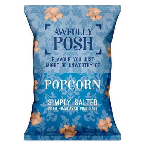 AWFULLY POSH SIMPLY SALTED POPCORN (20g) x 18