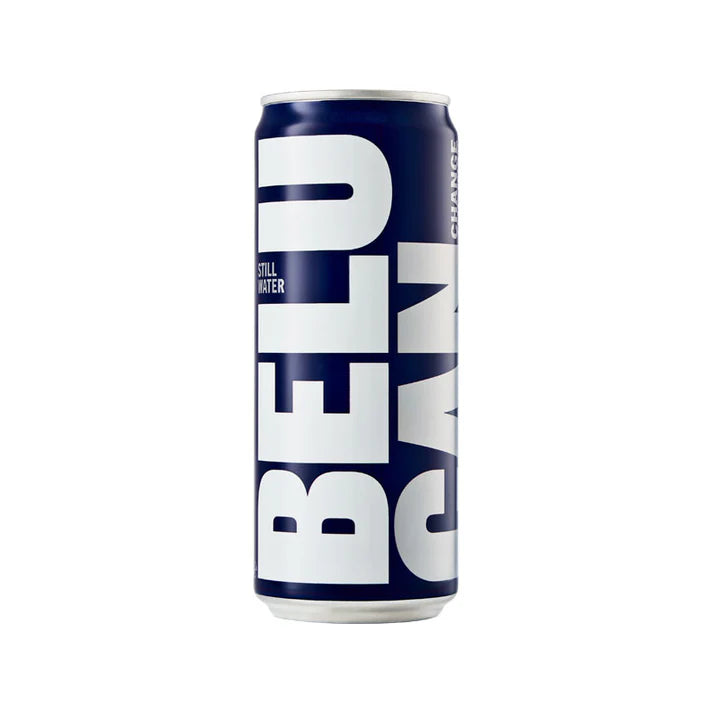BELU' WATER STILL CANS (330ml x 24)