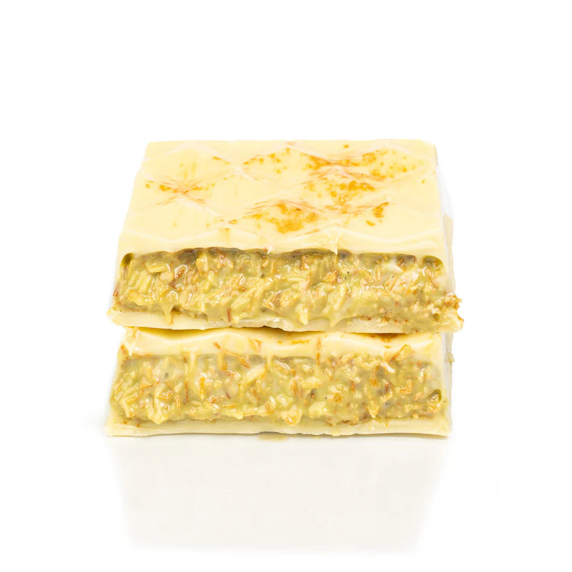WHITE CHOCOLATE PISTACHIO KNAFEH BAR (SINGLE BAR)
