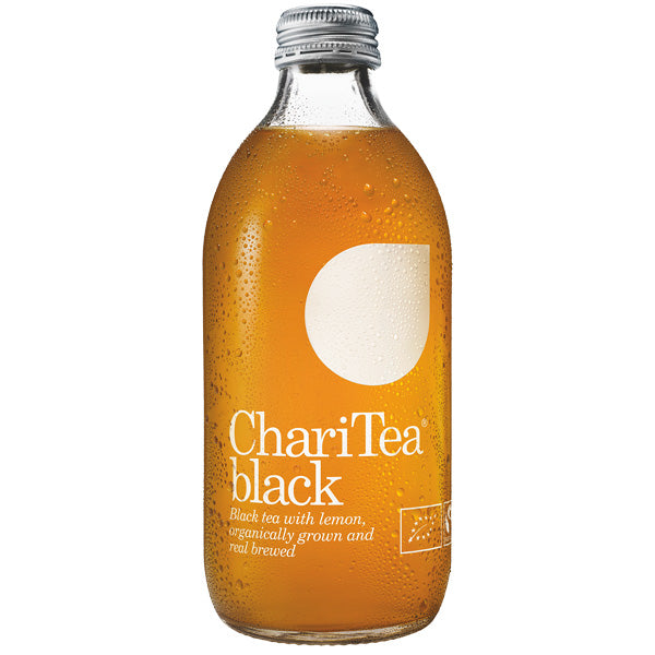 CHARITEA - BLACK TEA & LEMON (330ML) x 12