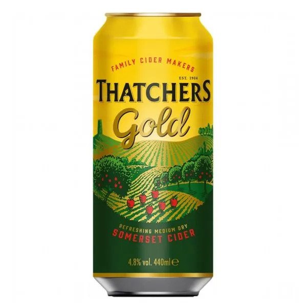 THATCHERS GOLD CANS (440ml) x 10