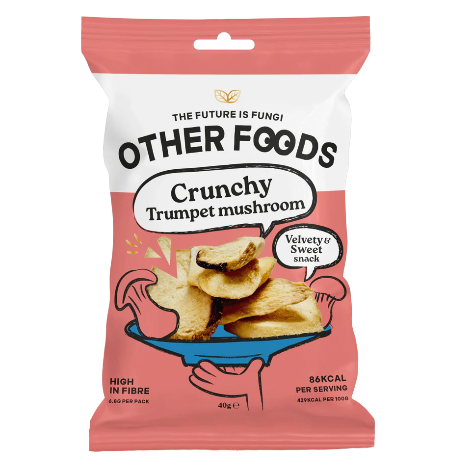OTHER FOODS CRUNCHY OYSTER MUSHROOMS (40g) x 8