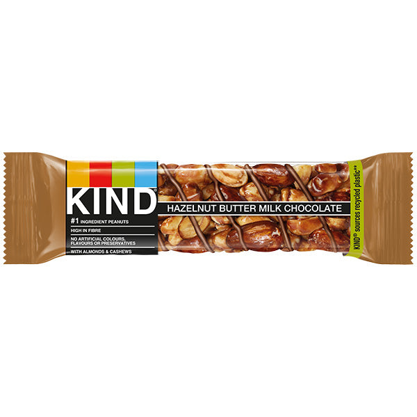 KIND BAR HAZELNUT BUTTER MILK CHOCOLATE (40g) x 16