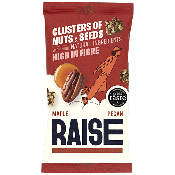 RAISE SNACKS - MAPLE PECAN (35g) x 12