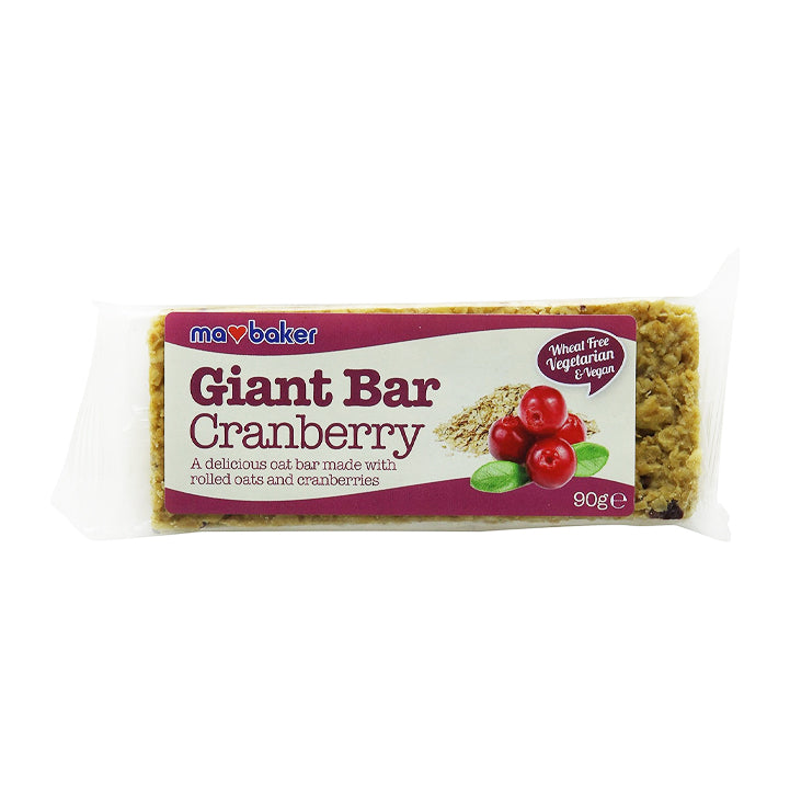 MA BAKER MIXED BERRY OAT BAR (90g) x 20