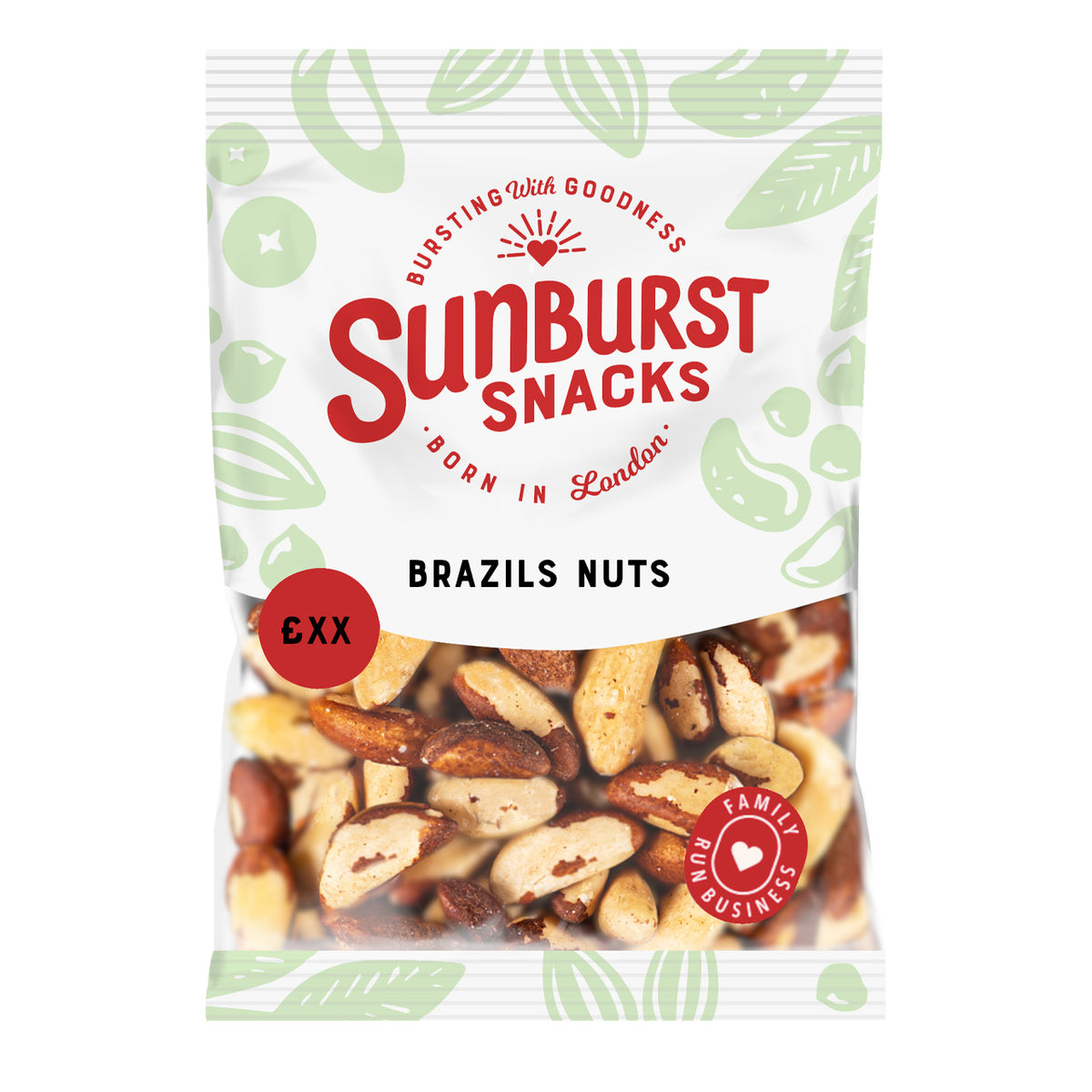SUNBURST BRAZIL NUTS (45g) x 14