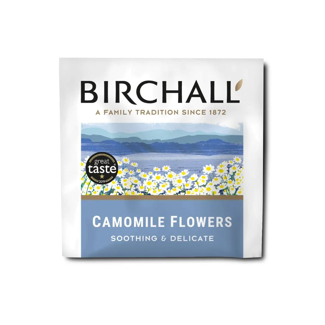 BIRCHALL CAMOMILE PLANT BASED ENVELOPED PRISM (200 TEA BAGS) x 1