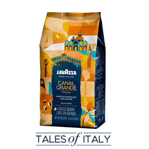 LAVAZZA TALES OF ITALY CANAL GRANDE VENEZIA BEANS (1KG) X 6
