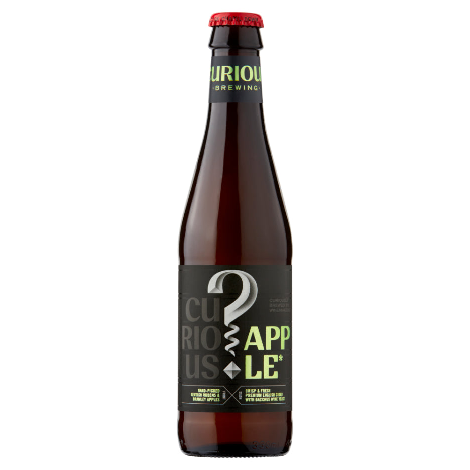 CURIOUS APPLE CIDER BOTTLES (330ml) x 12