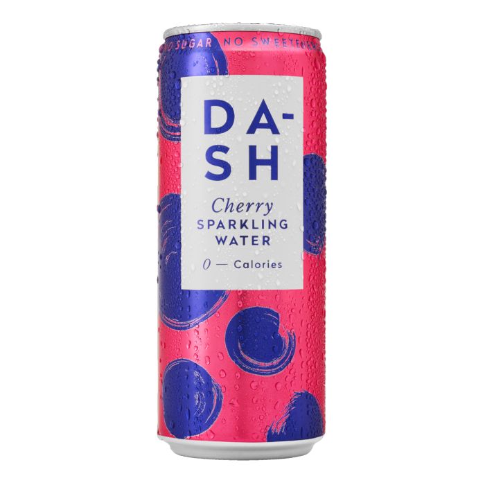 DASH SPARKLING CHERRY CANS (330ml) x 12