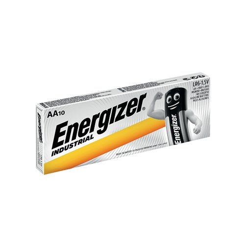 ENERGIZER INDUSTRIAL AA BATTERIES (PACK OF 10) 636105