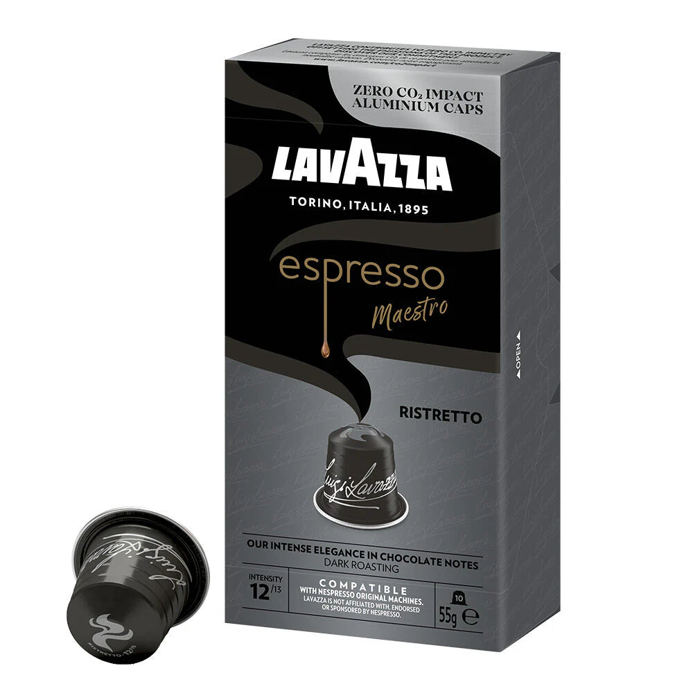 NESPRESSO LAVAZZA ESPRESSO MAESTRO RISTRETTO (10 Capsules) x 10
