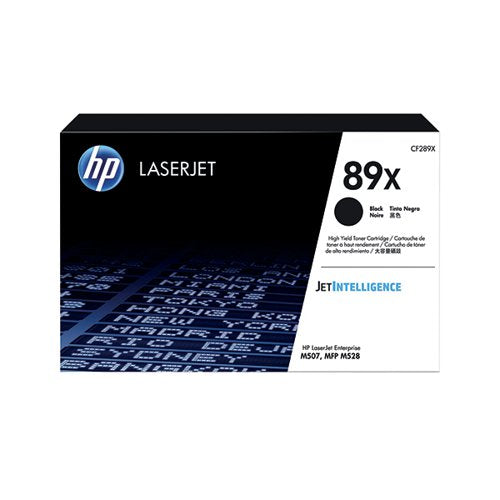 HP 89X ORIGINAL LASERJET TONER CARTRIDGE HIGH YIELD BLACK CF