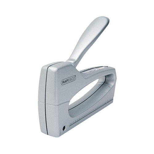 RAPESCO T8-ALU HEAVY DUTY TACKER WITH STAPLE STARTER PACK SILVER 0958
