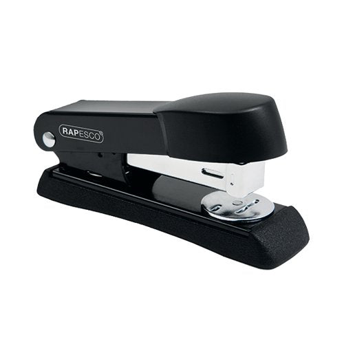 RAPESCO MINNO HALF STRIP STAPLER CAPACITY 20 SHEETS BLACK A52600B3