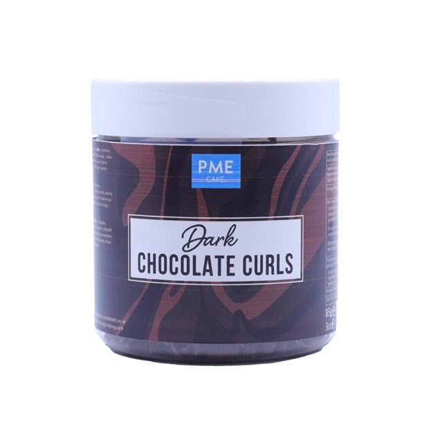 PME CHOCOLATE CURLS DARK CHOCOLATE 85G