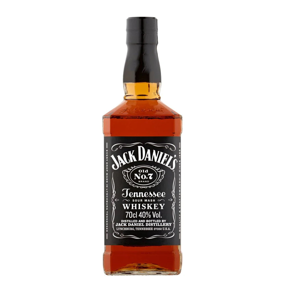 JACK DANIEL'S TENNESSEE WHISKEY (70cl)