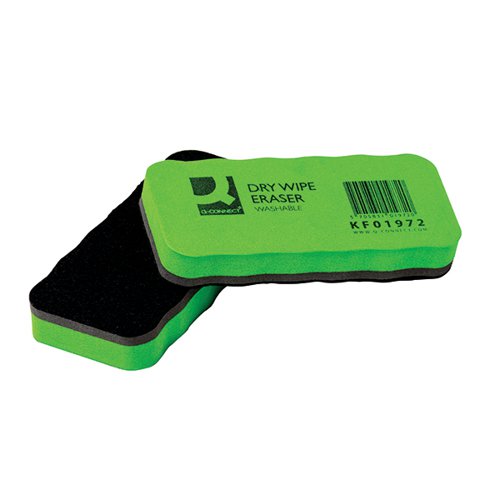 Q-CONNECT DRYWIPE ERASER WASHABLE KF01972
