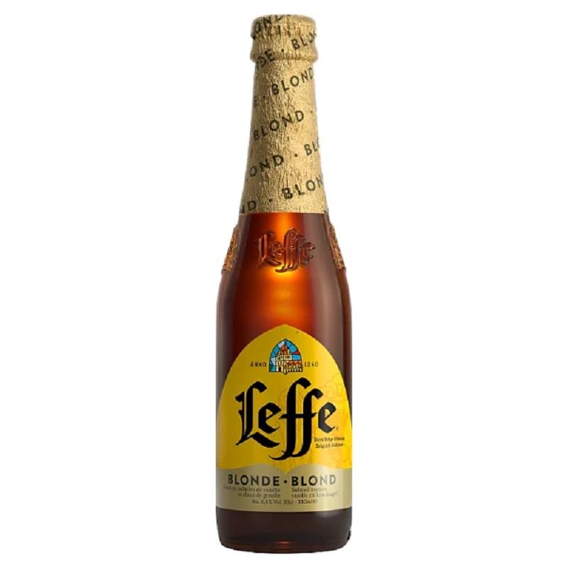 LEFFE BLONDE BEER (330ml) x 24