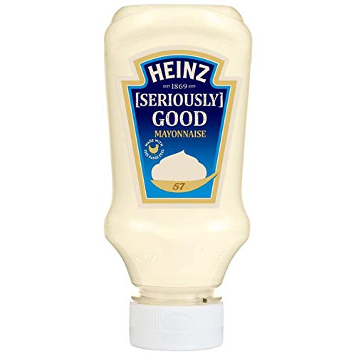 HEINZ SERIOUSLY GOOD MAYONNAISE SQUEEZY TUBS (220g) x 10