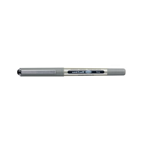 UNI-BALL LIQUID INK ROLLERBALL PEN UB-157E BLACK (Pack of 12)