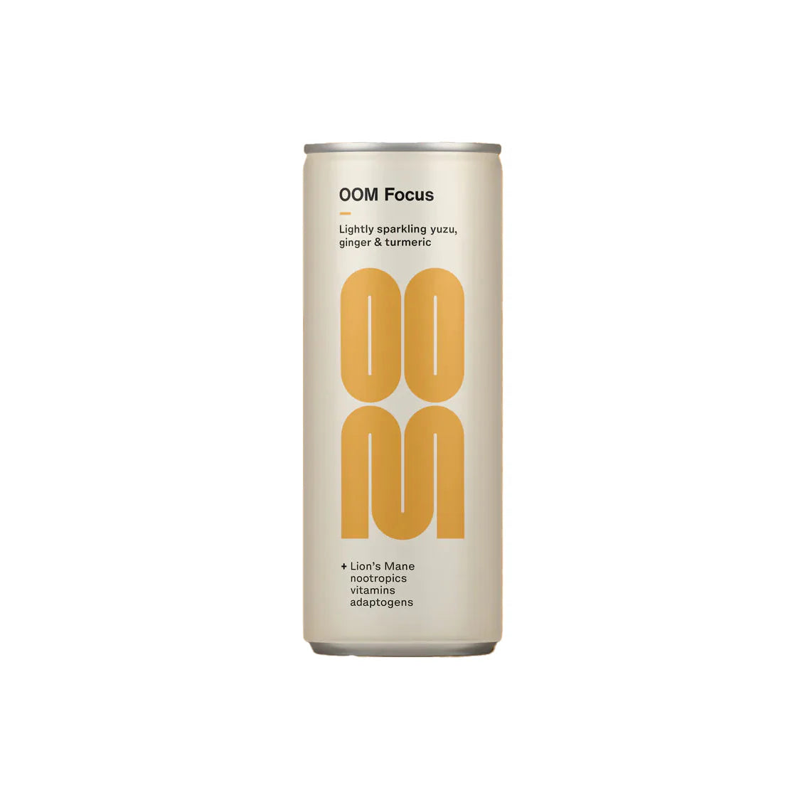 OOM FOCUS SPARKLING YUZU GINGER & TURMERIC 250ml X 12