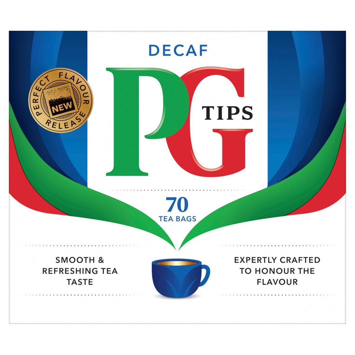 PG TIPS DECAF TEA BAGS (70 BAGS)