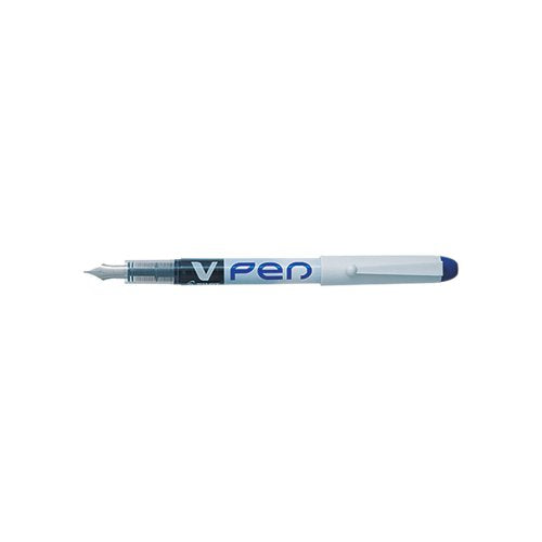 PILOT VPEN DISPOSABLE FOUNTAIN PEN BLUE (PACK OF 12) SV4W03