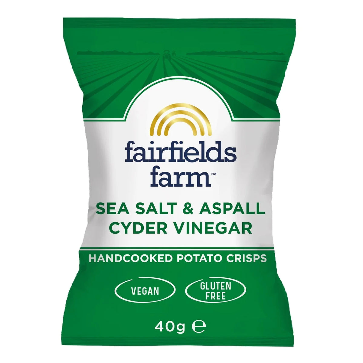 FAIRFIELDS FARM CRISPS SALT & VINEGAR (40g) x 36