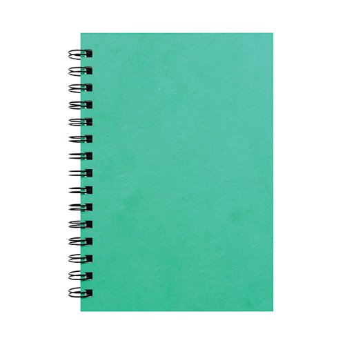 SILVINE LUXPAD HARDBACK WIREBOUND NOTEBOOK 200 PAGES A5 (6 PACK) SPA5