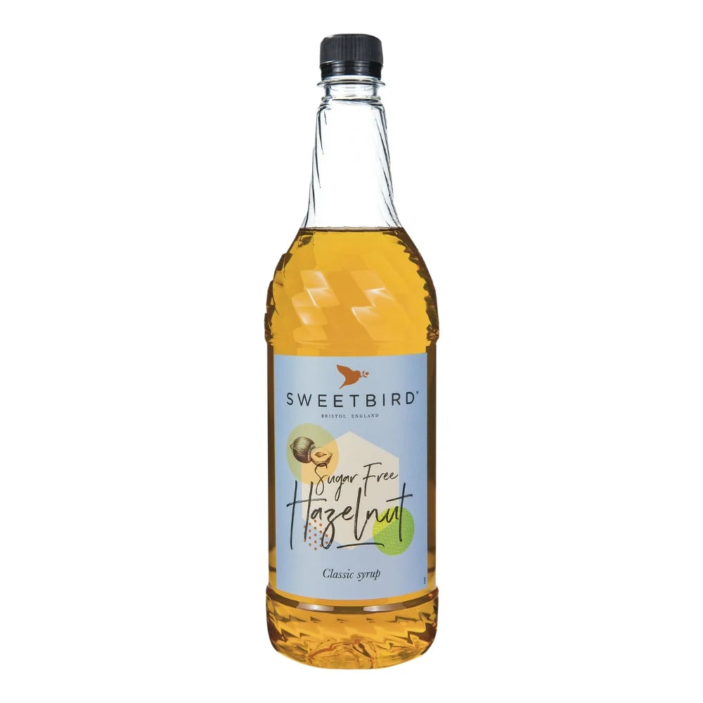 SWEETBIRD HAZELNUT SUGAR FREE SYRUP (1 LITRE)