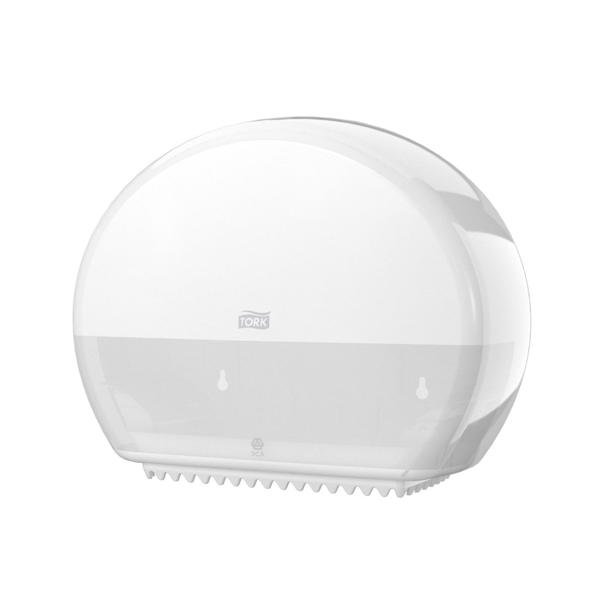 TORK MINI JUMBO TOILET ROLL DISPENSER (T2) WHITE