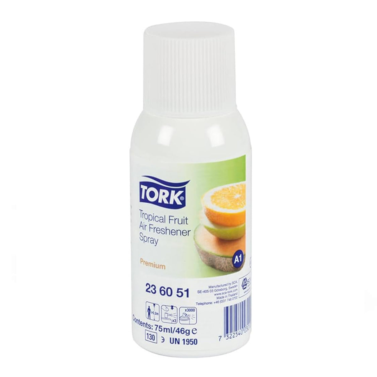 TORK AIR FRESHENER SPRAY REFILL TROPICAL FRUIT
