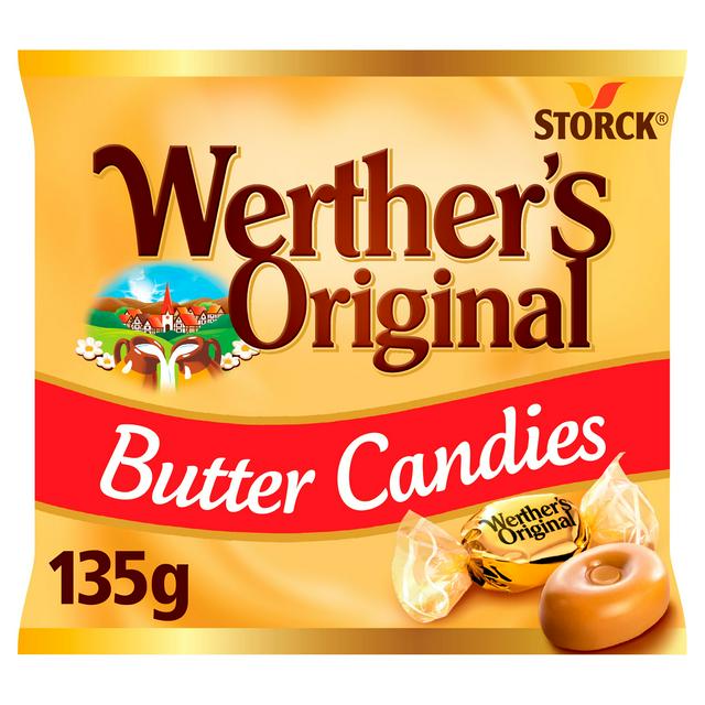 WERTHER'S ORIGINAL BUTTER CANDIES (135g) x 18
