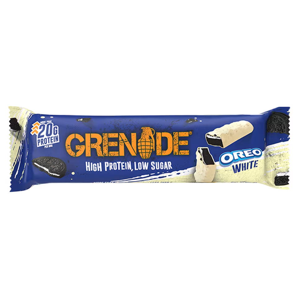 GRENADE CARB KILLA WHITE OREO BARS (60g) x 12