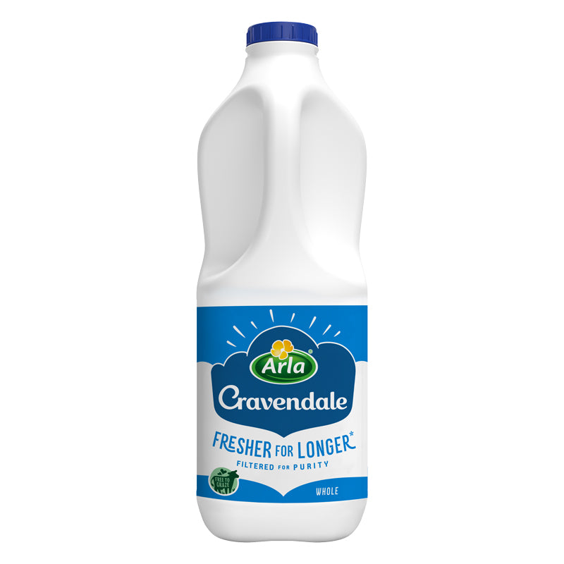 CRAVENDALE WHOLE MILK (2 litres)