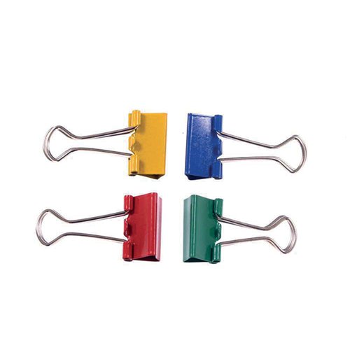 FOLDBACK CLIP 32MM ASSORTED (10 PACK) 23091