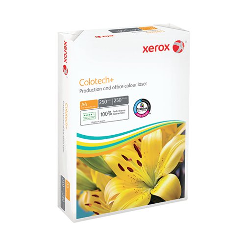 XEROX COLOTECH+ A4 PAPER 250GSM WHITE (PACK OF 250) 003R99026