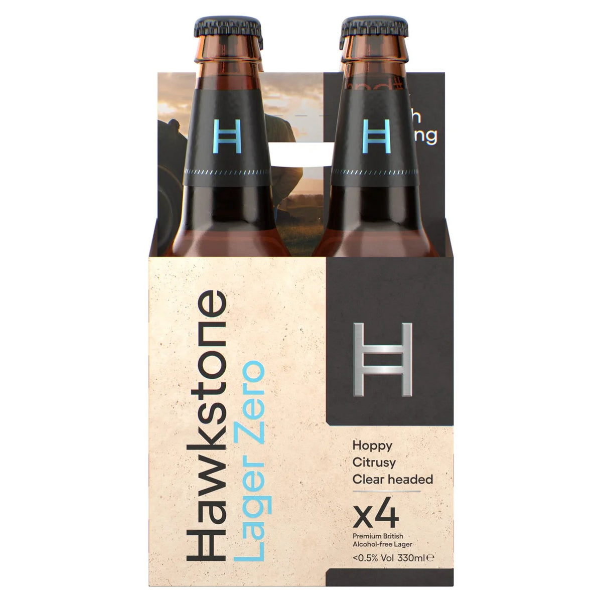 HAWKSTONE ZERO LAGER (330ml) x 4