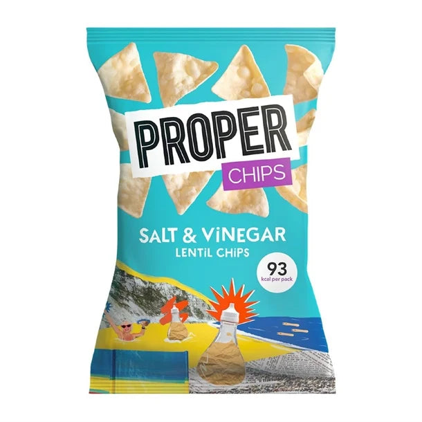 PROPERCHIPS SALT & VINEGAR CHIPS (20g) x 24