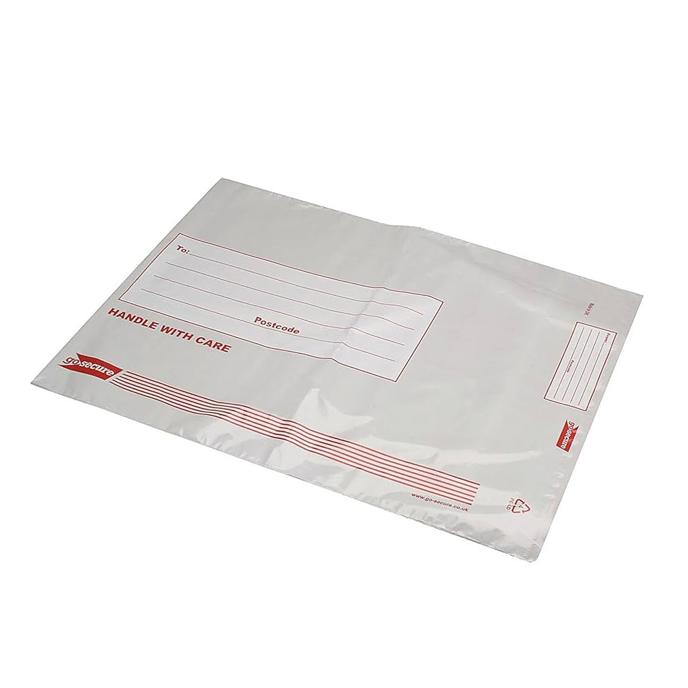 HEAVY DUTY PLASTIC ENVELOPES DB100 430MM X 490MM (Pack of 100)