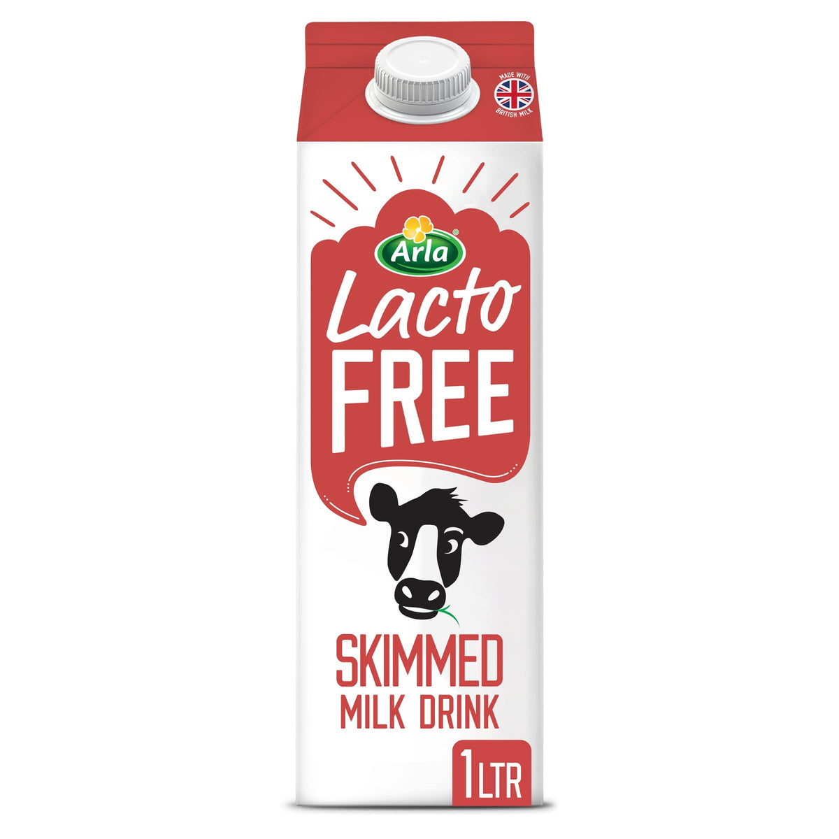 ARLA LACTOFREE SKIMMED MILK (1L)