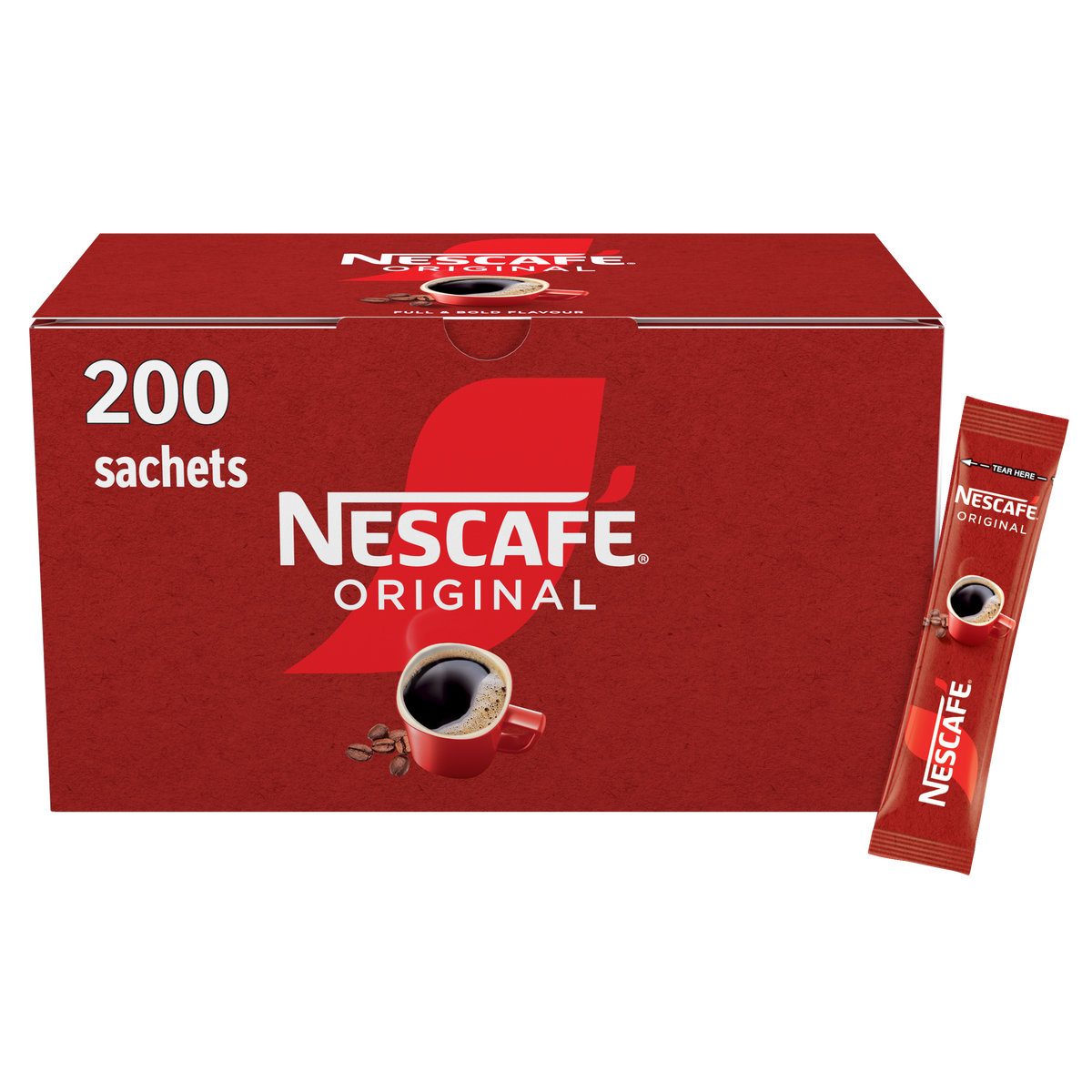 NESCAFÉ ORIGINAL INSTANT COFFFE STICKS x 200
